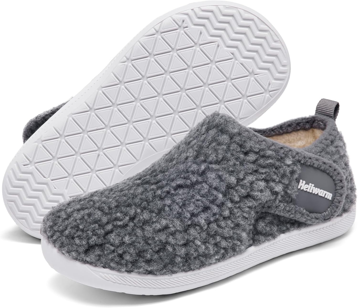 Heiiwarm Kids Slippers Warm Winter LightWeight House Shoes Kids Barefoot Socks Cozy Bedroom Slippers(Little Kid/Big Kid)