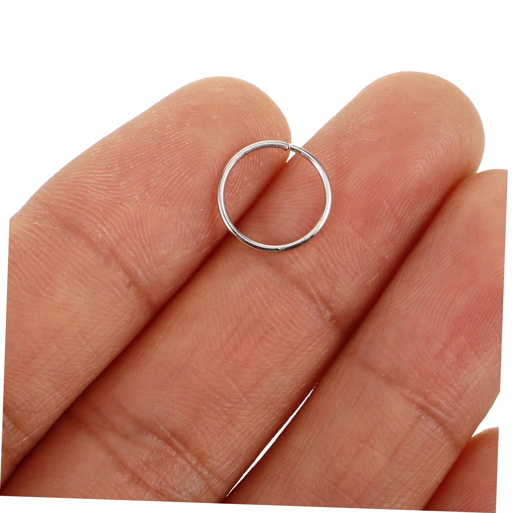NUOBESTY 4800stücke Sprungringe Für Schmuckherstellung Offene Biegeringe Für Halsketten Armbänder Und -projekte Für Kreative Handarbeiten Und Bastelideen