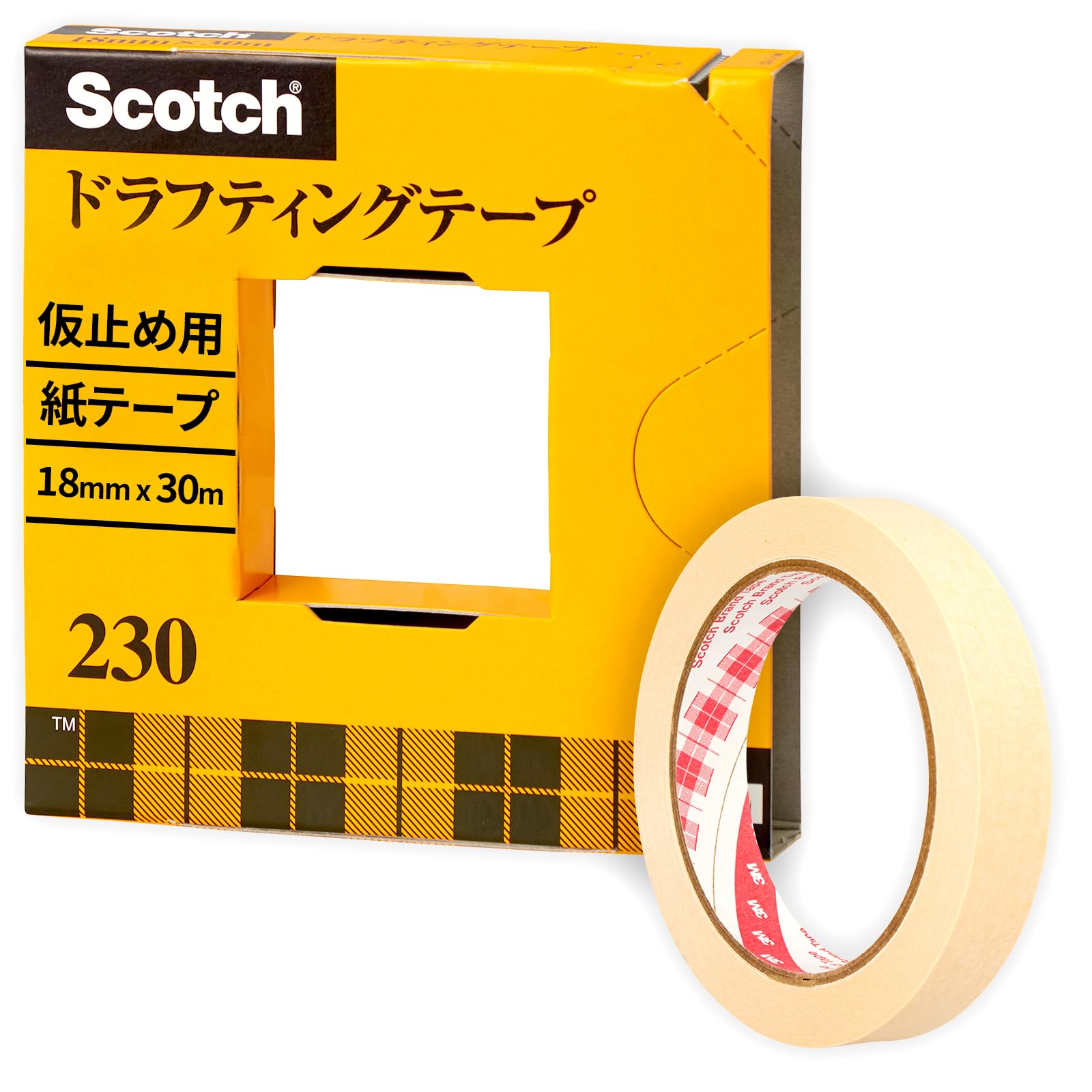 Amazon | 3M スコッチ マスキングテープ ドラフティングテープ 