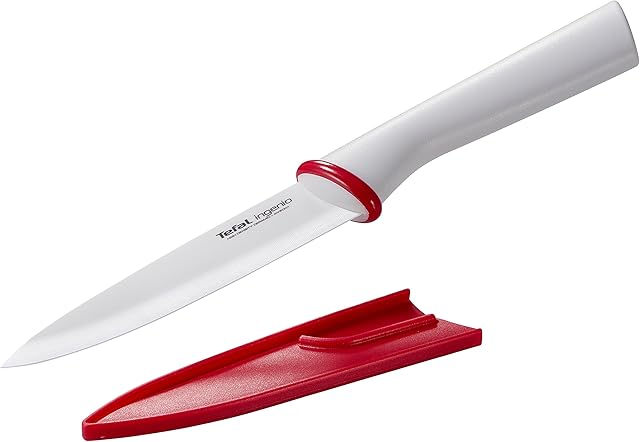 Tefal K15305 Ingenio ceramiczny nóż uniwersalny 13 cm, biały