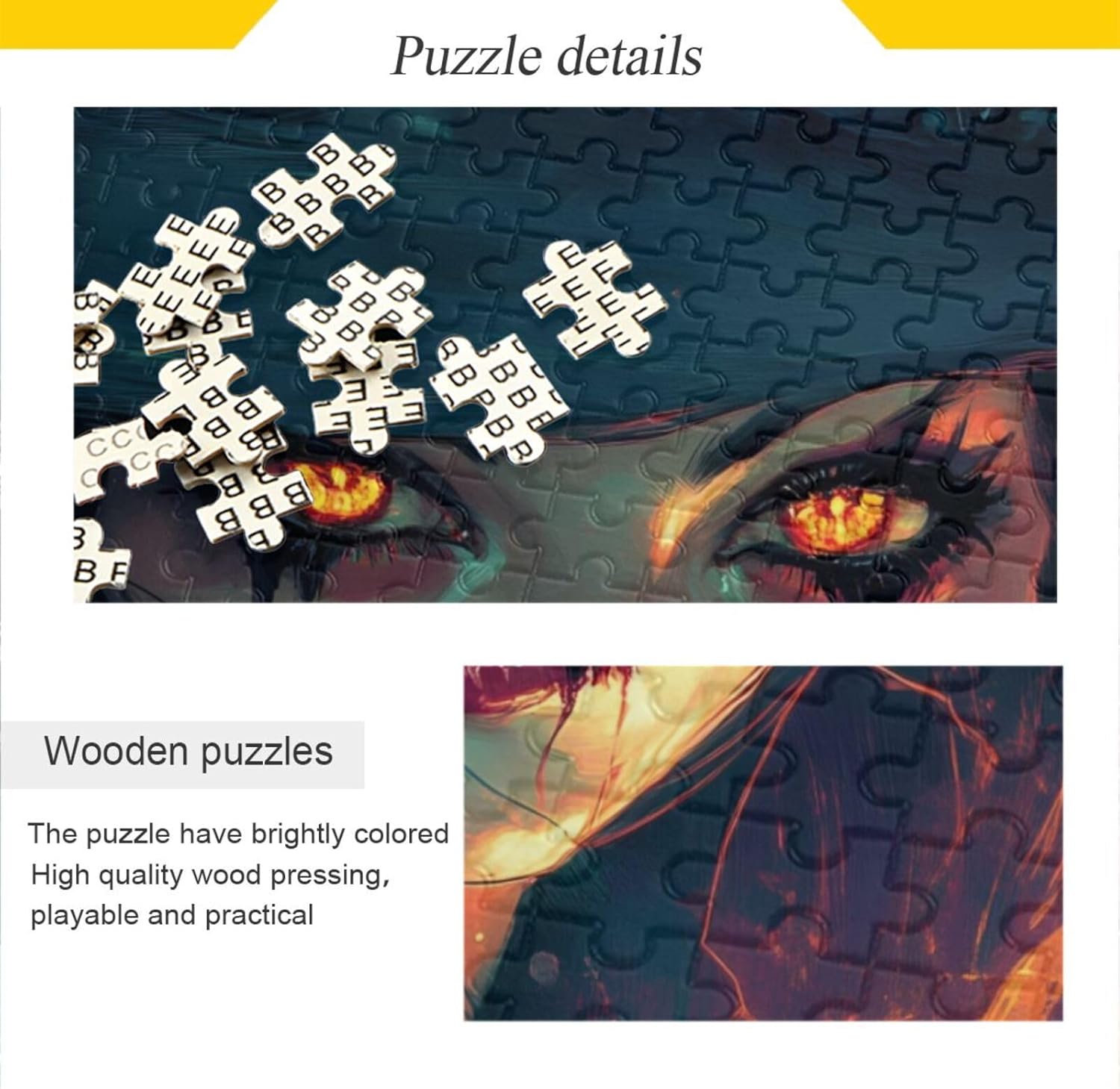 AIXIWAWA Jigsaw Puzzle 1000 Pieces Halloween Witch Picture, Zigsaw Puzzles for Adults, Family Game Puzzles