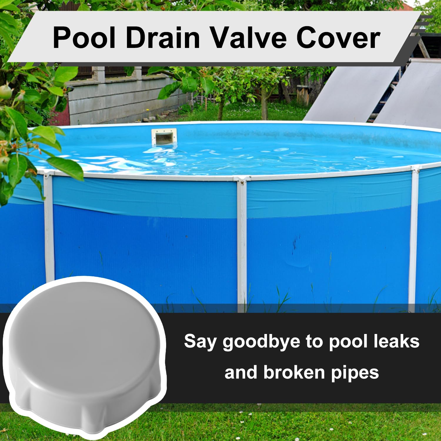 Bouchon Vidange Piscine Remplacement Compatible avec Coleman Piscines P01006