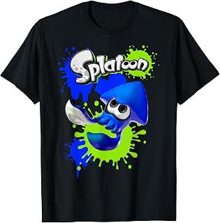 Nintendo Splatoon Spleediddle Splat Graphic T-Shirt