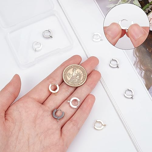 Miniatura 9 de SUNNYCLUE Ganchos para pendientes Huggie Hoop