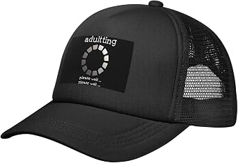 Adulting Please Wait Hat Men Funny Baseball Caps Funny Gifts for Women