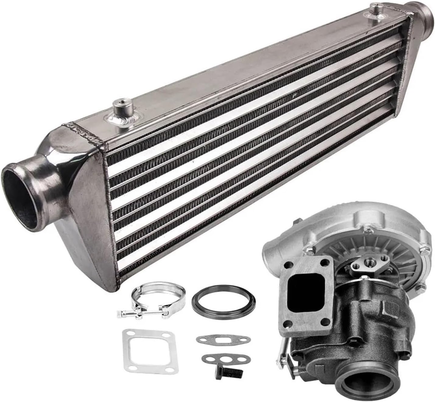 V-Band T04E Turbo Kit 400+h p Stage III Wastegate+Aluminum alloy Intercooler