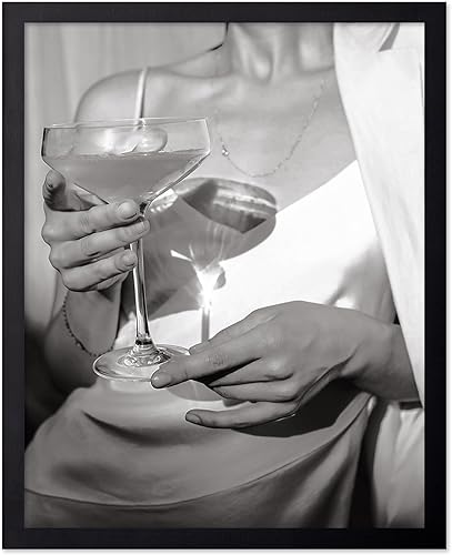 Miniatura 25 de Monem Art - Póster de autos clásicos, impresión de autos estacionados, arte de fotografía, arte en blanco y negro, arte moderno, arte de autos