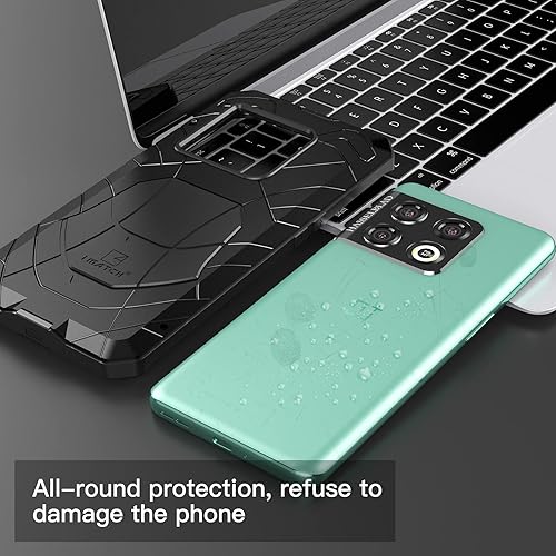 Miniatura 6 de Funda resistente para Oneplus 10 Pro 5G, armadura resistente de doble capa, defensor militar, goma de silicona suave, funda de regalo para Oneplus