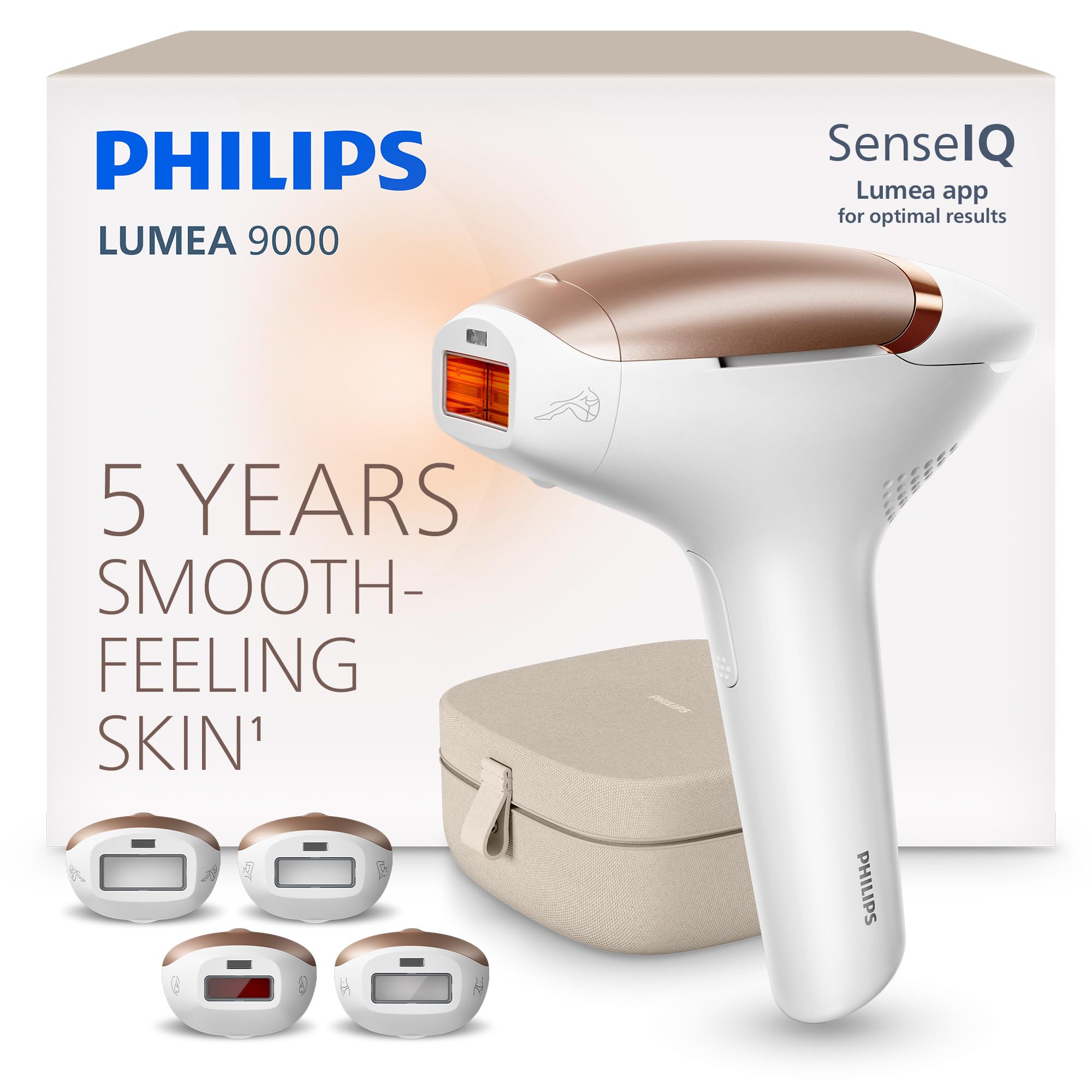 Photo 1 of Philips Lumea 9000 IPL Hair Removal Device for Long-Lasting Smooth Skin