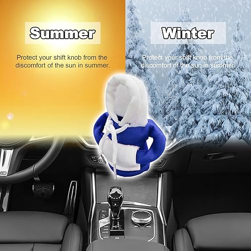Miniatura 4 de Dickno Sudadera con capucha para palanca de cambios de automóvil, divertido diseño de suéter de camisa, mini sudadera con capucha para invierno,