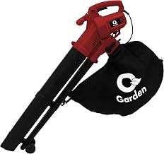 Q Garden Leaf Blower and Vacuum. Powerful 3000W Leaf Vacuum for Clearing Patios, Gardens, Gutters. 3-in-1 Garden Blower for Leaves + Leaf Collector + Shredder. Ergonomic Garden Vacuum - 1yr Warranty