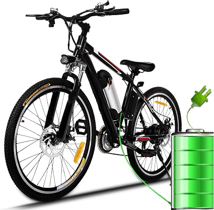 Bicicletta Elettrica City Bike pieghevole a Pedalata Assistita, Ruote 26'',  Velocità 25km/h, 36V 8AH (Ruote 26''_Updated) : Amazon.it: Sport e tempo  libero