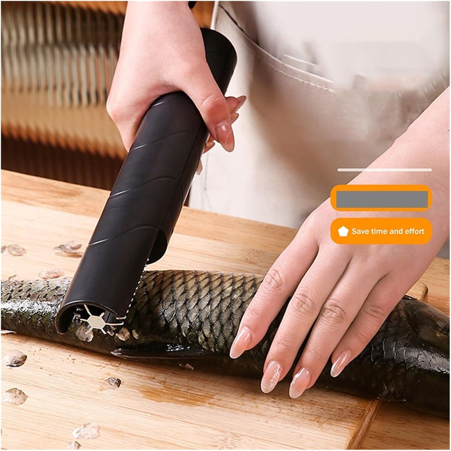 Fit for Electric Fish Scale Remover - Automatic Stainless Steel Blade Fish Scaling Tool for Home Use