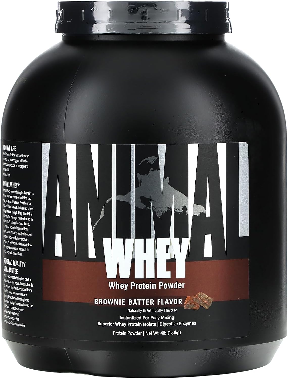 Universal Nutrition Animal Whey Isolate Loaded Whey Protein Powder ...
