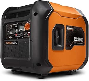 Generac 7127 iQ3500 3,500-Watt Gas-Powered Portable Inverter Generator