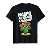Nacho Average Coder Software Developer Computer Programming T-Shirt