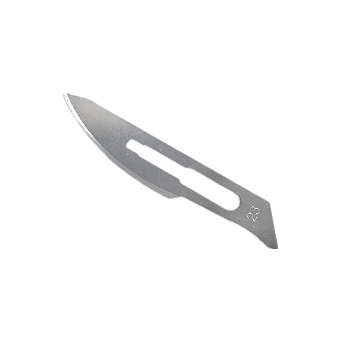 Vista 13 de Cynamed Caja de 100 cuchillas estériles de bisturí de acero al carbono envueltas individualmente en papel de aluminio