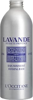 L'Occitane Foaming Bubble Bath: Relaxing Lavender, Shea Butter, Almond Milk & Verbena | 16.9 oz Luxury Soak