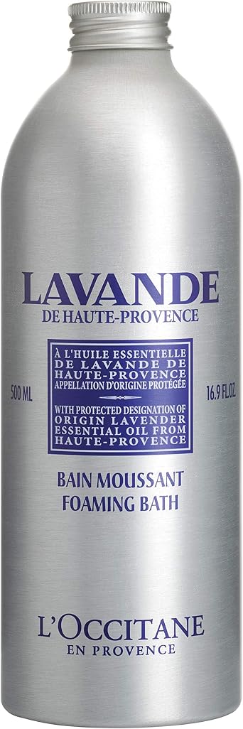 L'Occitane Relaxing & Foaming Lavender Bubble Bath 16.90 fl oz