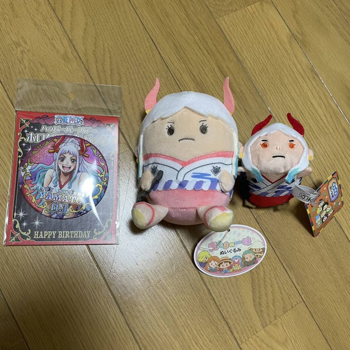 Amazon | 3点セット ONE PIECE 麦わらストア 限定 ヤマト ハッピー 