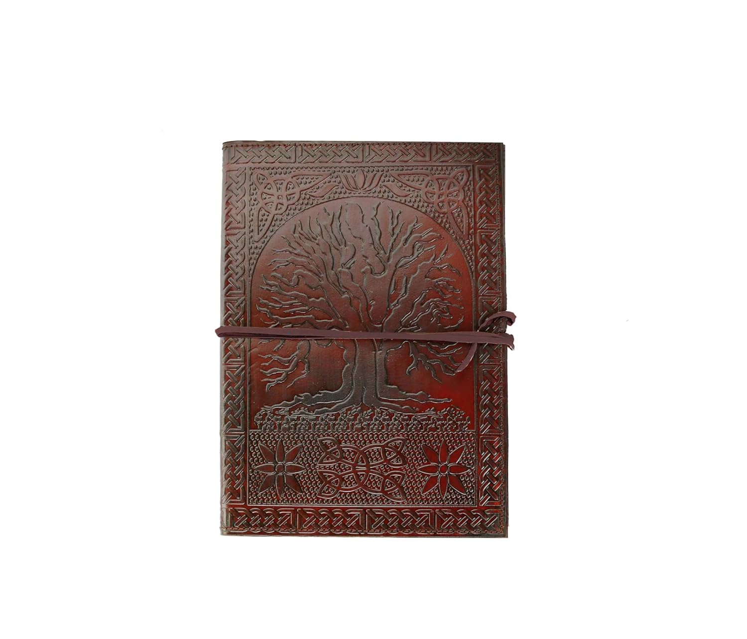 HG-LTHR Personalize 18 cm Tree of life Leather Blank Book grimoire leather journal book of shadows spell book leather diary journal notebook sketchbook gift for artists      Unknown Binding
