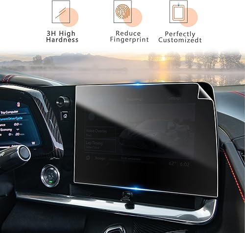 Vista 225 de CDEFG Cristal templado para Chevrolet Silverado/GMC Sierra 2025, pantalla táctil de 13.4 pulgadas, accesorios para Chevy Silverado/Sierra 1500