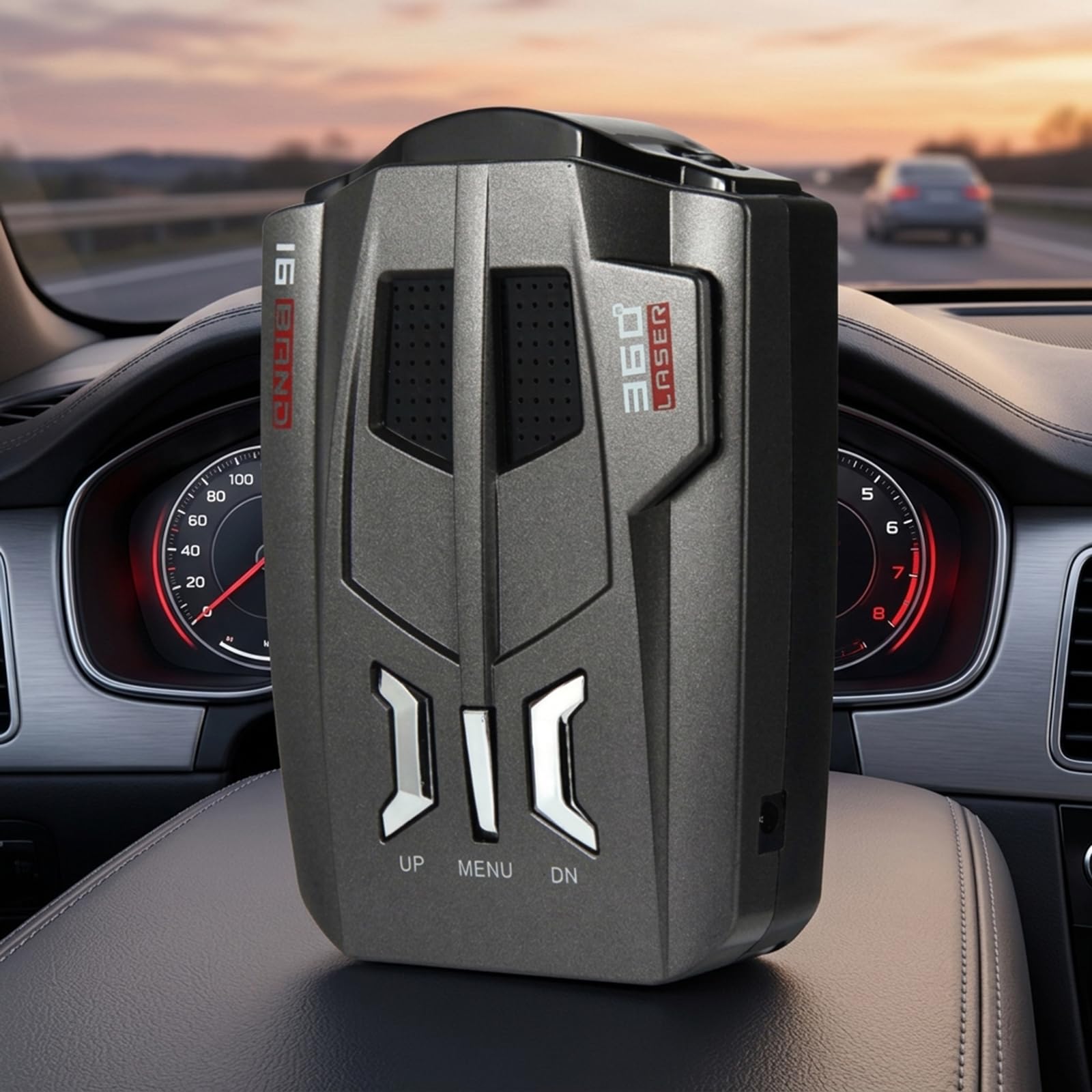 Radar Detector V9 12V Display Digitale E Avviso Vocale