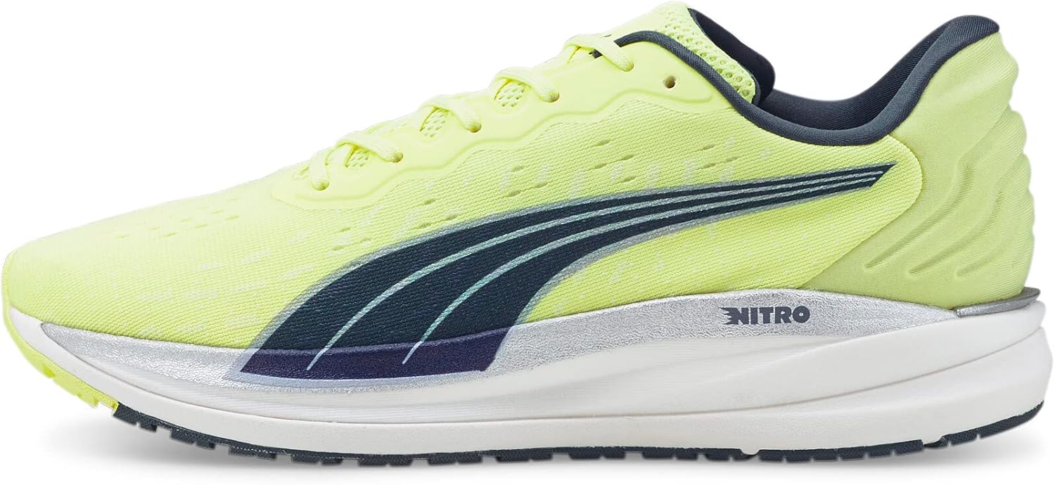 PUMA Womens Magnify Nitro Running Sneakers Shoes - Black