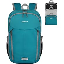 WATERFLY Lightweight Packable Backpack, 25L Small Foldable Travel Daypack