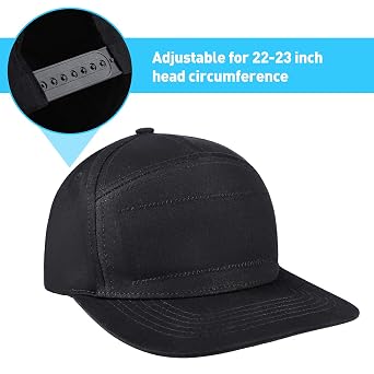 alavisxf xx LED Cap, Detachable Display Screen Smart Baseball Hat for Party