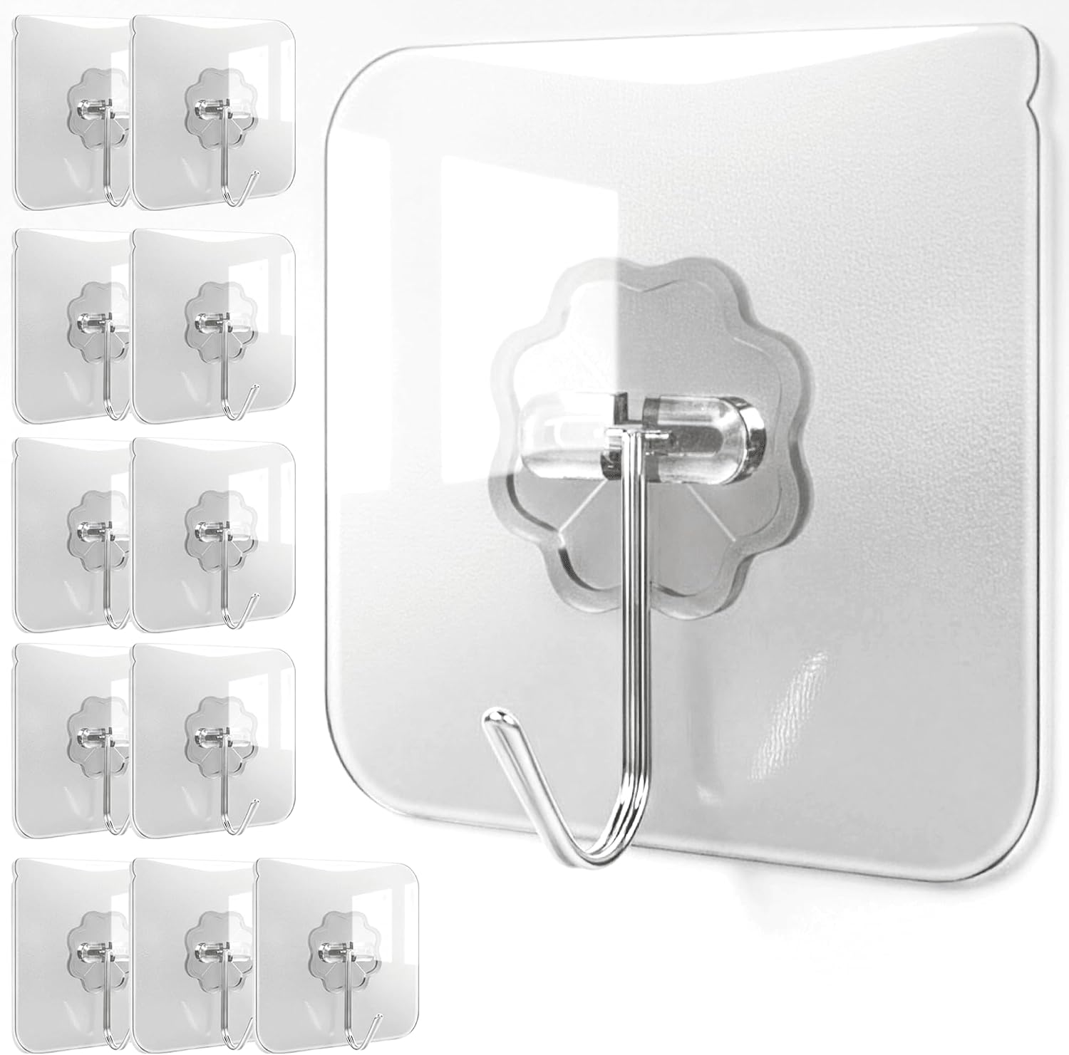 Transparent- Pack of 12