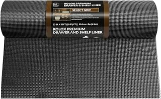 KOLOX 20 inch x 30 ft Drawer and Shelf Liner  Non Adhesive  Strong and Durable   - Compare price