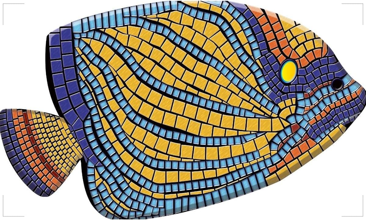 Decorative Pool Art - Poolmat - Multiple Designs Easy to Install and Remove