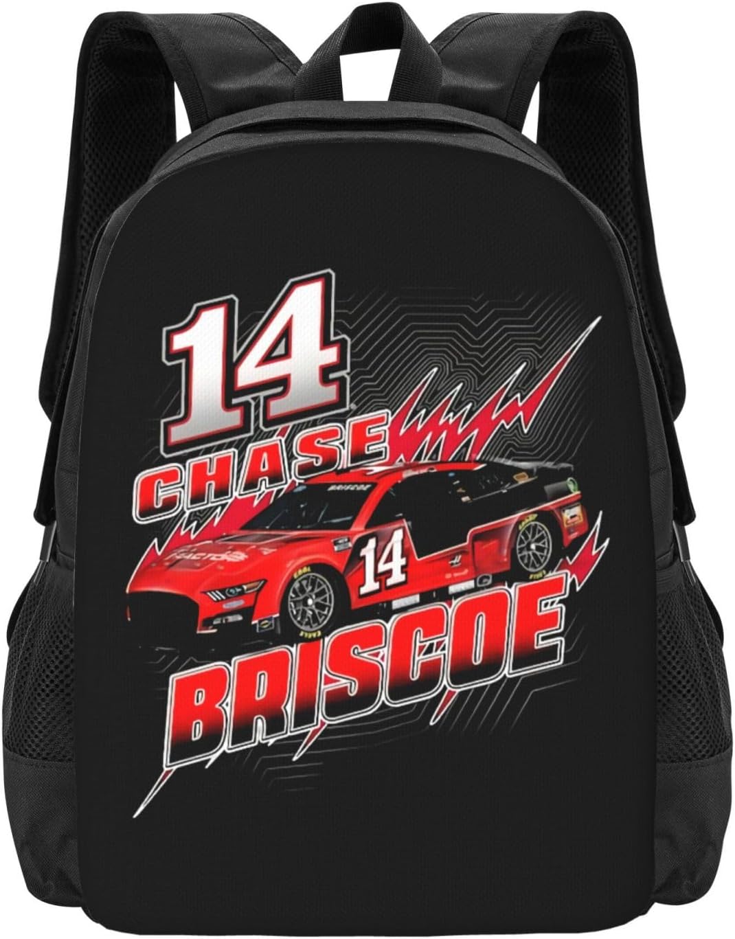 Chase Briscoe 14 Backpack Lightweight Large Capacity Laptop Backpack Travel Backpacks For Unisex