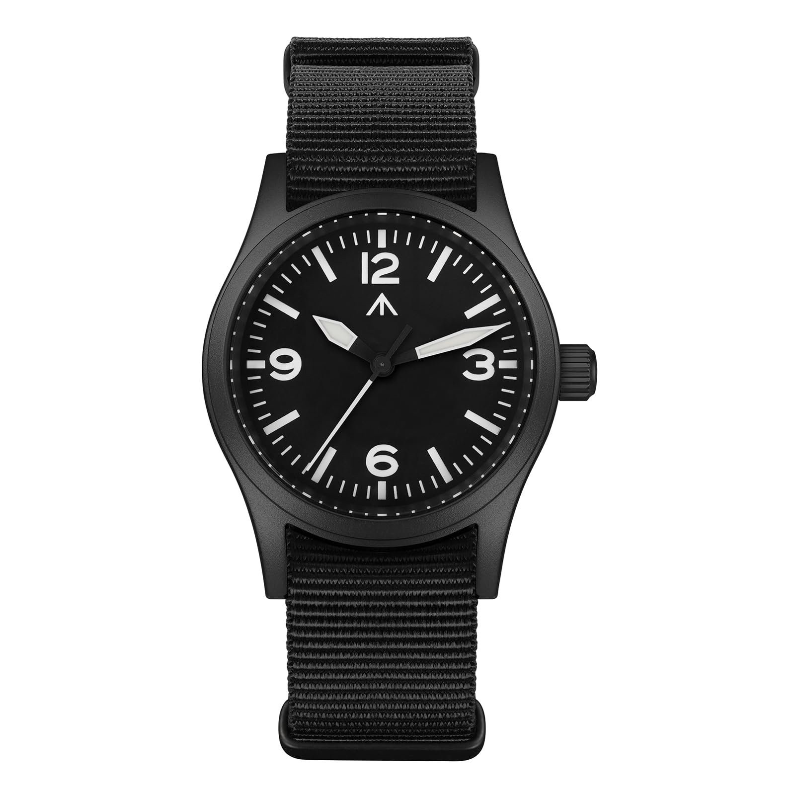 Militado ML05 38mm VH31 Quartz Watch - Domed Sapphire Crystal Field Watch C3 Super Luminous Retro Sweep Wrist Watch for Men 100M Waterproof — view 13
