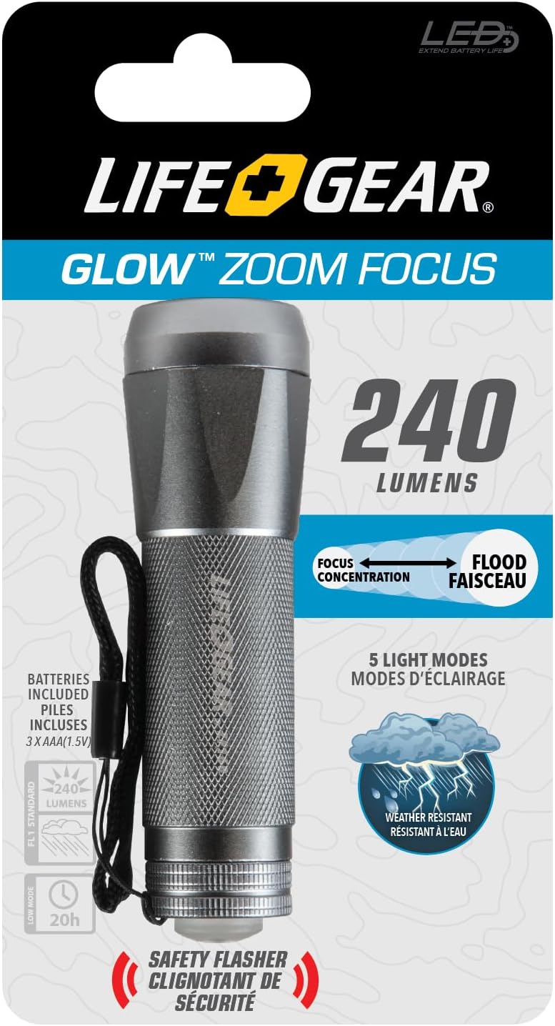 5 Mode Focus Flashlight
