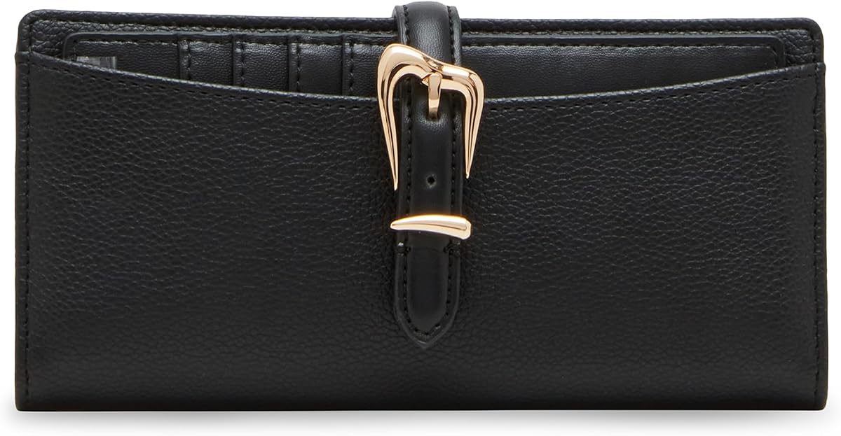 Set de regalo de 2 piezas AK con cartera con hebilla esculpida