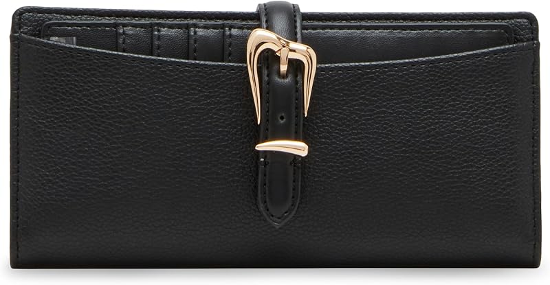 Set de regalo de 2 piezas AK con cartera con hebilla esculpida