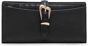 Anne Klein AK 2 piece gift set with sculpted buckle wallet