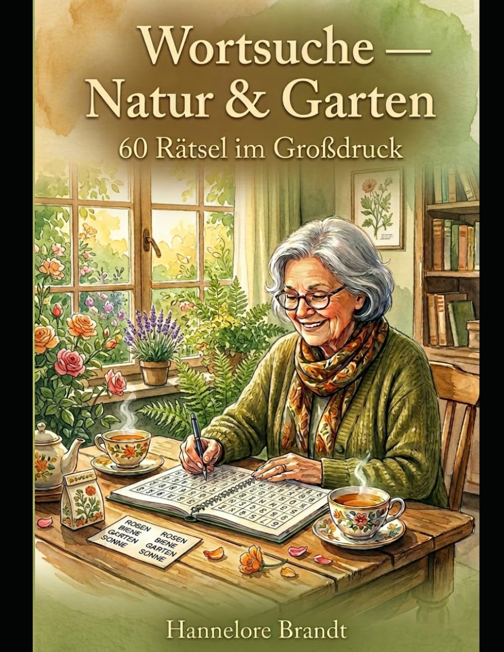 Wortsuche - Natur & Garten: 60 Rätsel im Grßsdruck - Band 4