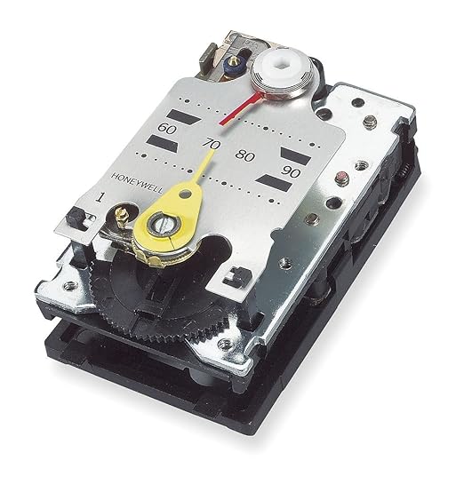 Honeywell TP970B2077 Pneumatic Thermostat, Reverse Acting, 2 Pipes, 60