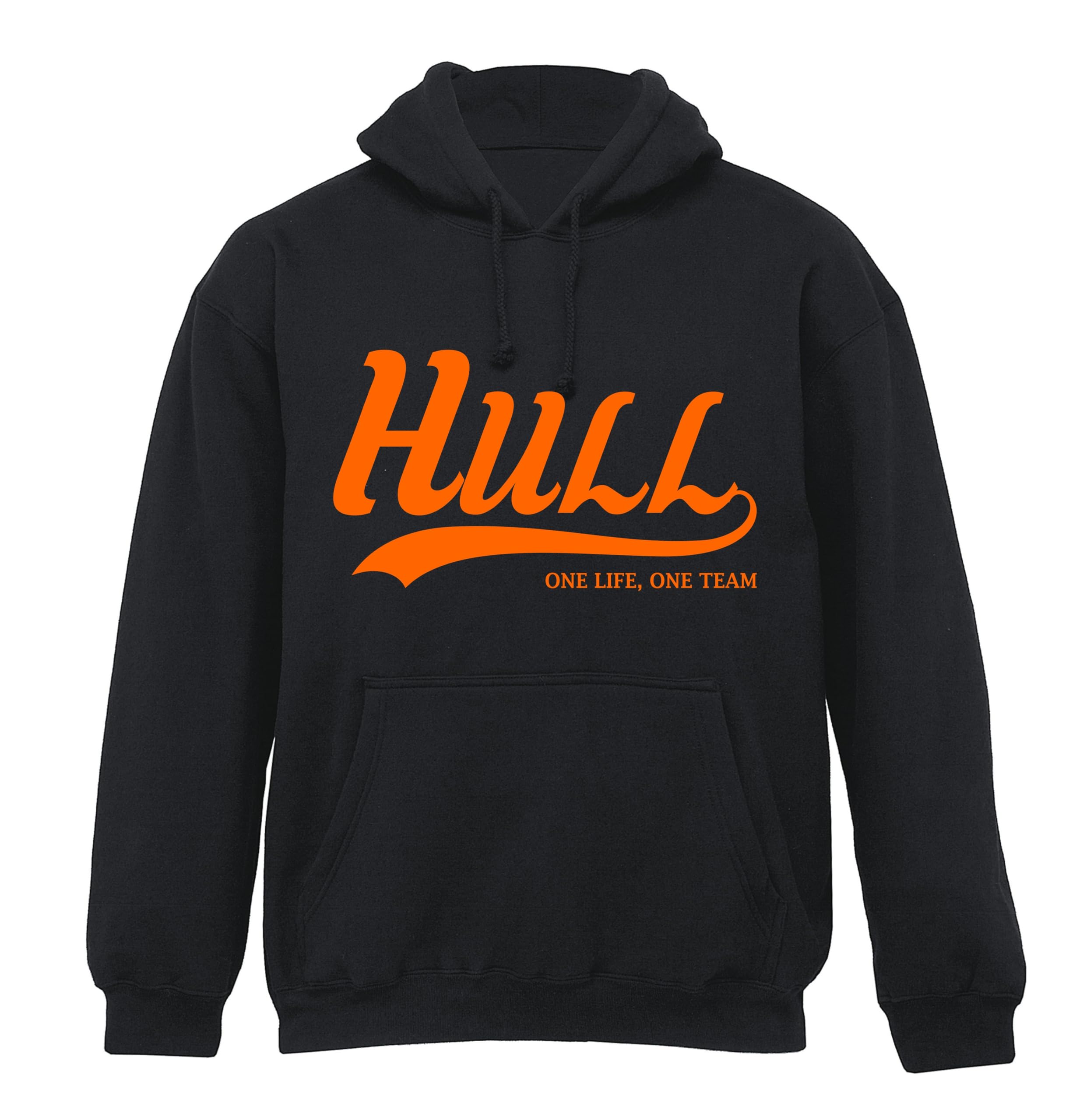 All About The Print One life one club hull Hoodie jumper football gift premium clothing Black