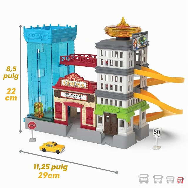 Foto 6 de 6 de Driven by Battat - Big City Cruisin' (7 Piezas) - Juego Infantil City Playset