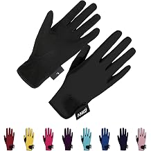 Amoy Kids Horse Riding Gloves Breathable Children Equestrian Horseback Anti-Slipping Boys & Girls Youth Outdoor Biking Cycling Sport Mitts