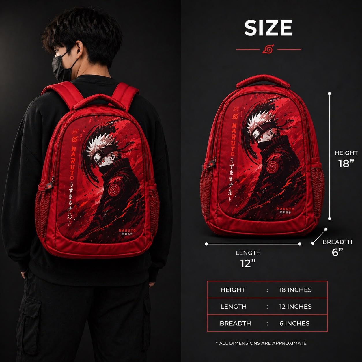 Printed School Backpack for Boys & Girls | Large Capacity Waterproof Laptop & College Bag | Durable Travel Rucksack with Bottle Pocket (murticolour) Printed School Backpack for Boys & Girls | Large Capacity Waterproof Laptop & College Bag | Durable Travel Rucksack with Bottle Pocket (murticolour)