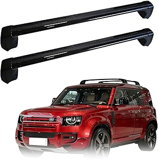 Roof Rack Cross Bars for Land Rover Defender 110 2020-2025, Heavy Duty Aluminum 200LBS Capacity Crossbar Car Carrier Luggage, Fit for Flush Side Rails