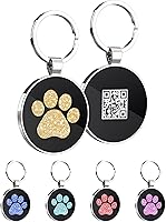 Vista 9 de Etiquetas de perro QR personalizadas para mascotas, etiquetas de identificación de código QR, etiquetas de identificación de mascotas inteligentes