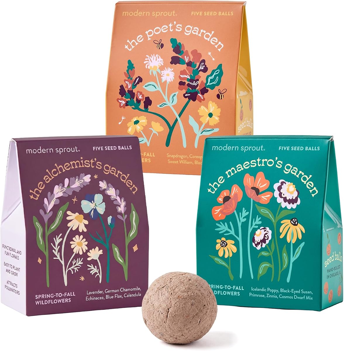 Eco-Friendly Wildflower Seed Bombs