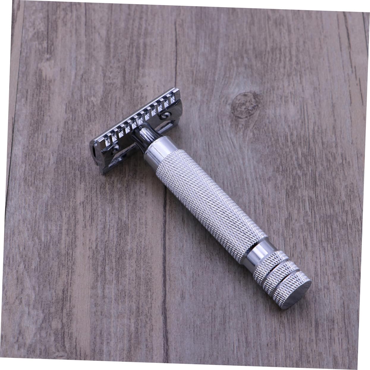 Healeved Rasoio Open Comb Acciaio 2 Pz Rasoio Sicuro Per Per Uomo Per Uomo Afeitador De Para Hombre D'acciaio Per Uso Domestico Da Doppio