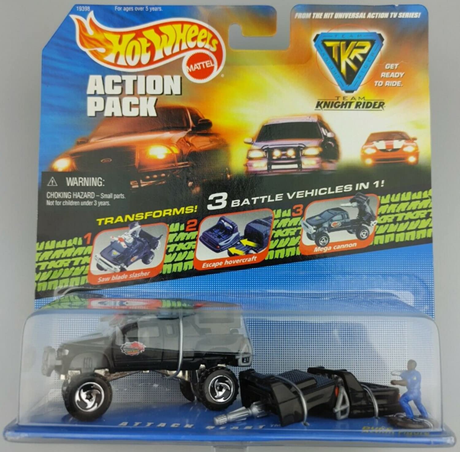 Hot Wheels Action Pack Team Knight Rider Tkr | Desertcart INDIA
